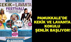 Pamukkale’de kekik ve lavanta kokulu şenlik başlıyor!