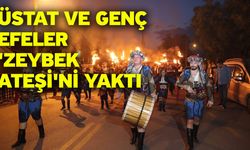 Tavas Zeybek, Kültür ve Sanat Festivalinde 'Zeybek Ateşi' yakıldı