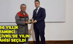 56 yıllık tamirci Çivril'de Yılın Ahisi seçildi