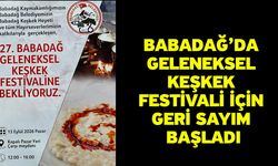 Babadağ’da Geleneksel Keşkek Festivali İçin Geri Sayım Başladı