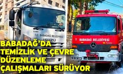 Babadağ’da Temizlik ve Çevre Düzenleme Çalışmaları Sürüyor