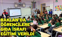 Baklan’da öğrencilere gıda israfı eğitimi verildi
