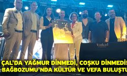 Çal’da Yağmur Dinmedi, Coşku Dinmedi! Bağbozumu’nda Kültür ve Vefa Buluştu