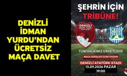 Denizli İdman Yurdu'ndan ücretsiz maça davet