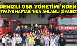 Denizli OSB Yönetimi’nden İtfaiye Haftası’nda Anlamlı Ziyaret