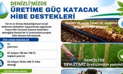 Denizli’ye tasarruflu tarımsal sulama sistemleri için 52 milyonluk hibe desteği