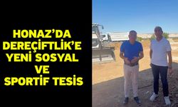Honaz’da Dereçiftlik’e yeni sosyal ve sportif tesis