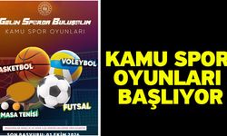 Kamu spor oyunları başlıyor