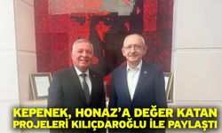 Kepenek, Honaz’a değer katan projeleri Kılıçdaroğlu ile paylaştı