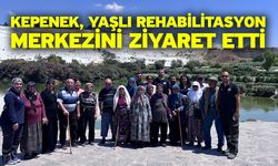 Kepenek, yaşlı rehabilitasyon merkezini ziyaret etti