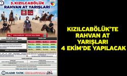Kızılcabölük’te rahvan at yarışları 4 Ekim'de yapılacak