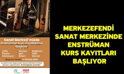 Merkezefendi Sanat Merkezinde enstrüman kurs kayıtları başlıyor