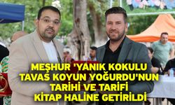 Meşhur 'Yanık Kokulu Tavas Koyun Yoğurdu'nun tarihi ve tarifi kitap haline getirildi