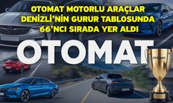 Otomat Motorlu Araçlar Denizli’nin Gurur Tablosunda 66’ncı Sırada Yer Aldı