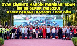 OYAK Çimento Mardin Fabrikası’ndan İSG’de Gurur Tablosu! Kayıp Zamanlı Kazasız 1000 Gün