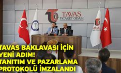 Tavas Baklavası için yeni adım! Tanıtım ve pazarlama protokolü imzalandı