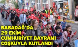 Babadağ’da 29 Ekim Cumhuriyet Bayramı Coşkuyla Kutlandı