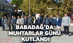 Babadağ’da Muhtarlar Günü Kutlandı