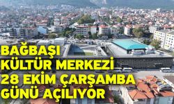 Bağbaşı Kültür Merkezi 28 Ekim Çarşamba Günü Açılıyor