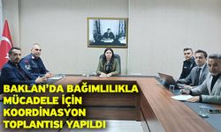 Baklan’da bağımlılıkla mücadele için koordinasyon toplantısı yapıldı