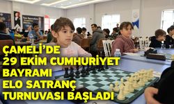 Çameli’de 29 Ekim Cumhuriyet Bayramı ELO Satranç Turnuvası başladı