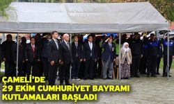 Çameli’de 29 Ekim Cumhuriyet Bayramı Kutlamaları Başladı