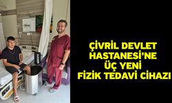 Çivril Devlet Hastanesi'ne üç yeni fizik tedavi cihazı