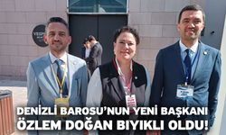 Denizli Barosu’nun Yeni Başkanı Özlem Doğan Bıyıklı Oldu!