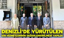 Denizli'de yürütülen din hizmetlerinin değerlendirilmesi yapıldı
