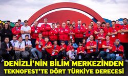 Denizli’nin bilim merkezinden TEKNOFEST’te dört Türkiye derecesi
