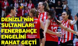 Denizli’nin sultanları Fenerbahçe engelini rahat geçti