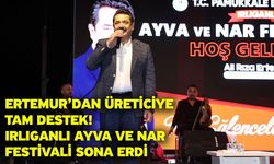 Ertemur’dan üreticiye tam destek! Irlıganlı ayva ve nar festivali sona erdi