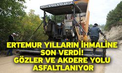 Ertemur yılların ihmaline son verdi! Gözler ve Akdere yolu asfaltlanıyor