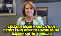 Gülizar Biçer Karaca’dan Denizli’nin Deprem Hazırlığına İlişkin Kritik Sorular