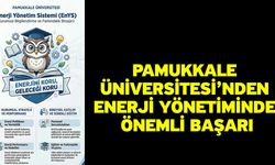 Pamukkale Üniversitesi’nden Enerji Yönetiminde Önemli Başarı