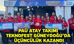 PAÜ ATAY Takımı TEKNOFEST GÜNEYDOĞU’da Üçüncülük Kazandı