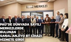 PAÜ’de Dünyada Sayılı Merkezlerde Bulunan Sanal Anjiyo BT Cihazı Hizmete Girdi