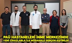 PAÜ Hastaneleri İnme Merkezinde Yeni Cihazlarla İlk Müdahale Gerçekleştirildi