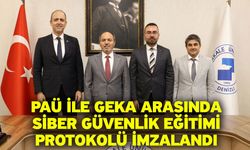 PAÜ ile GEKA Arasında Siber Güvenlik Eğitimi Protokolü İmzalandı
