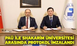 PAÜ ile Shakarim Üniversitesi Arasında Protokol İmzalandı
