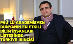 PAÜ’lü Akademisyen Dünyanın En Etkili Bilim İnsanları Listesinde Türkiye İkincisi