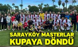 Sarayköy Masterlar kupaya döndü