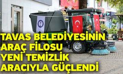 Tavas Belediyesinin araç filosu yeni temizlik aracıyla güçlendi