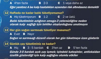 KALP KRİZİ RİSKİNİZİ TEST EDİN!