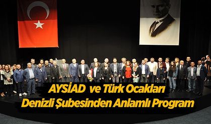 AYSİAD ve Türk Ocaklarından Anlamlı Program