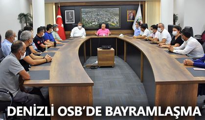 Denizli OSB’de Bayramlaşma