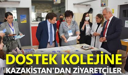 DOSTEK Kolejine Kazakistan'dan Ziyaretçiler