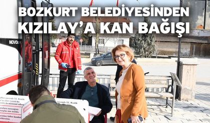 Bozkurt Belediyesinden Kızılay’a kan bağışı
