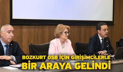 Bozkurt OSB İçin Girişimcilerle Bir Araya Gelindi