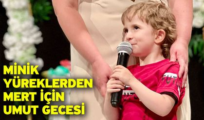 Minik Yüreklerden Mert İçin Umut Gecesi